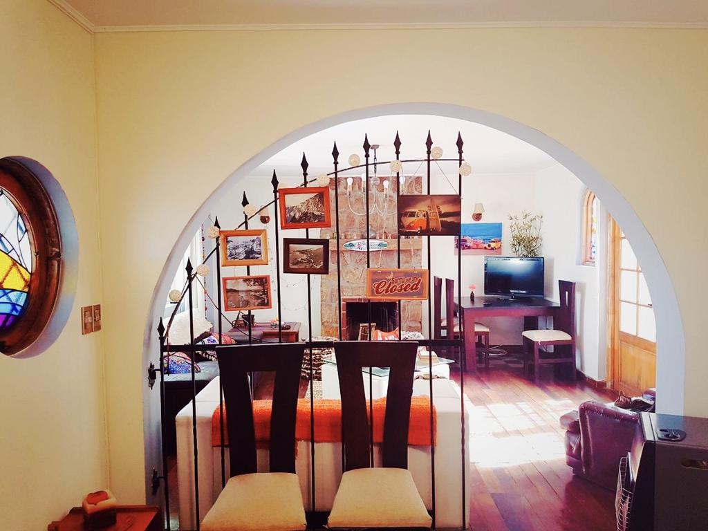 فينيا ديل مار Hostal Casa Concon المظهر الخارجي الصورة